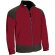 Chaqueta softshell Caledonia tres capas bicolor
