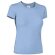 Camiseta ajustada de mujer 190 gr de Valento Valento azul claro