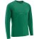 Camiseta térmica elástica Syrax con tecnología seamless Verde kelly