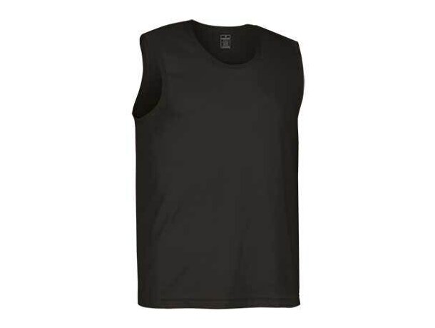Camiseta Sin mangas Adulto Valento negra