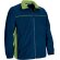 Chaqueta polar Thunder bicolor de doble capa para trabajo Azul marino orión/verde manzana