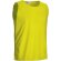 Camiseta técnica sin mangas Speedy poliéster transpirable Amarillo flúor