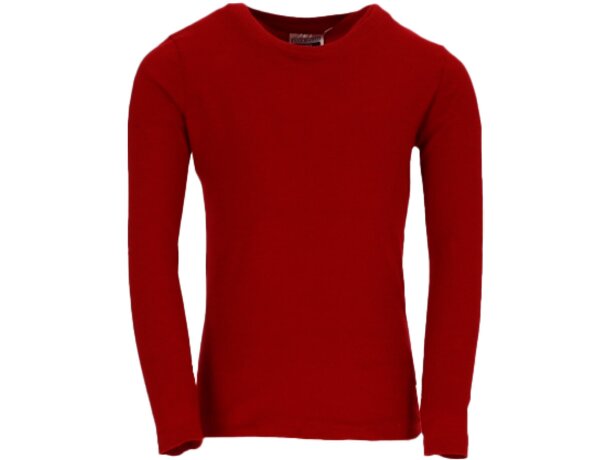 Camiseta manga larga Rudy de algodón ring spun para niños detalle 2