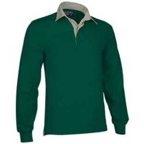 Polo unisex manga larga liso Valento rojo barato Polo unisex manga larga liso Valento rojo barato