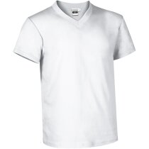 Camiseta manga corta cuello de pico Valento Valento merchandising gris