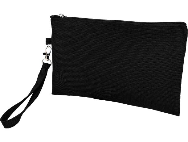 Neceser Paola de poliéster impermeable con cremallera detalle 1