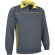 Sudadera THUNDER Valento Gris cemento/amarillo limon