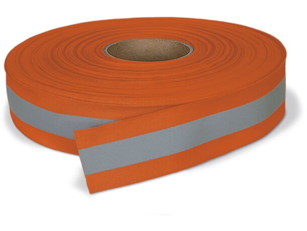 Cinta retro-reflectante de coser Amber 100 metros detalle 1