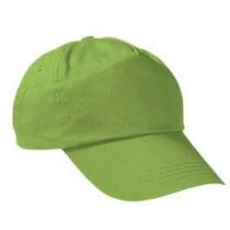 Gorra de niño en algodón con 5 paneles Valento amarilla barata Gorra de niño en algodón con 5 paneles Valento amarilla barata
