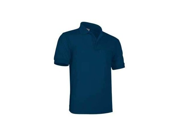 Polo manga corta con bolsillo neptuno de Valento 180 gr Valento barato azul