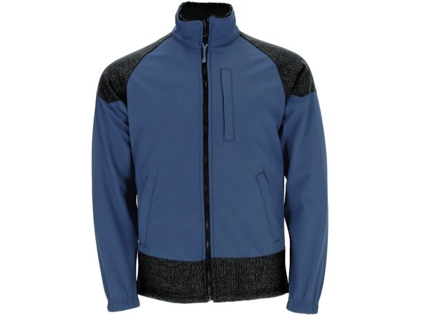 Chaqueta softshell Caledonia tres capas con refuerzos Rip-Stop detalle 2