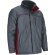 Parka Thunder impermeable bicolor con capucha y acolchado rombos Gris vigoré