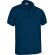 Polo manga corta diversos colores unisex poliéster 170 g/m2 Azul marino orion
