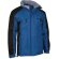Chaquetón impermeable de abrigo con capucha Valento azul