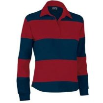 Polo de mujer manga larga Valento azul claro personalizado Polo de mujer manga larga Valento azul claro personalizado