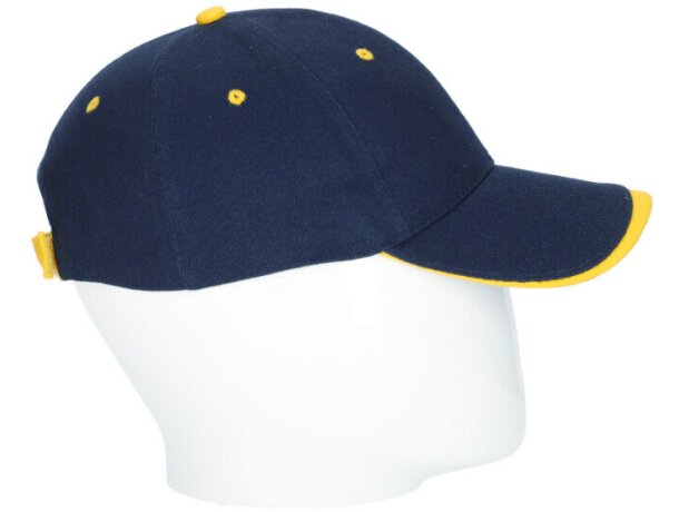 Gorra  bicolor TUXTON Valento detalle 5