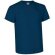 Camiseta unisex con bolsillo de colores Valento personalizada azul