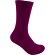 Calcetín deportivo Travis con algodón de rizo y refuerzos Granate caoba