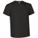 Camiseta unisex cuello redondo de Valento 190 gr Valento personalizada negra