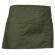 delantal corto con amplio bolsillo central Valento personalizado khaki
