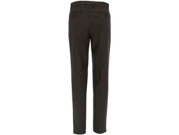 Pantalón de vestir Damon con pinzas y tejido sarga profesional detalle 5