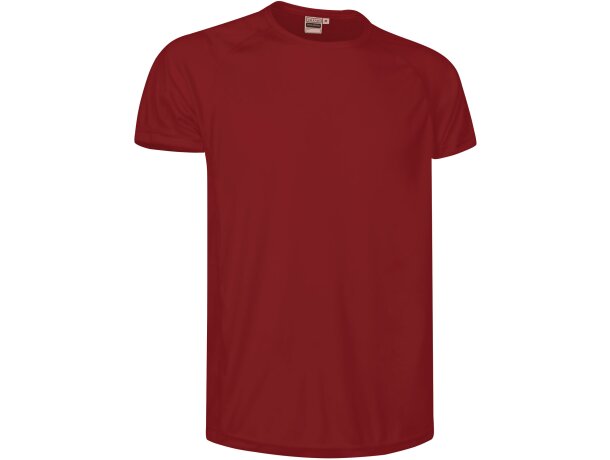 Camiseta Challenge transpirable poliéster hexagonal 155g niño detalle 5