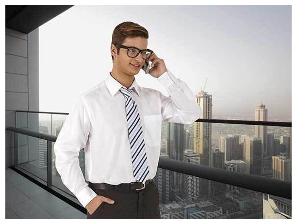 Camisa de hombre de trabajo con manga larga Valento