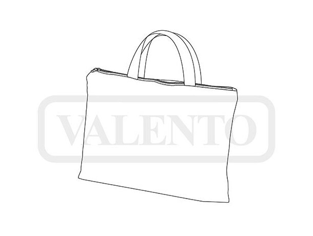 Portadocumentos Mateo con cremallera y recubrimiento impermeable detalle 1