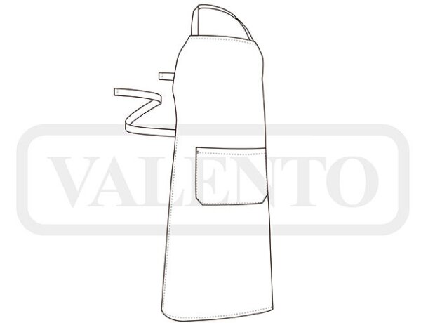 Delantal de cocinero algodón 200 g/m2 Oven detalle 1