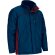 Parka Thunder impermeable bicolor con capucha y acolchado rombos Azul marino orión