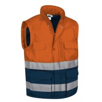 Chaleco Bergen acolchado alta visibilidad amarillo