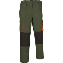 Pantalón resistente de hombre con bolsillos y rodilleras Valento gris personalizado