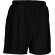 Pantalón corto deportivo Drive de poliéster transpirable Negro