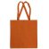 bolsa plana con asas largas valento personalizada naranja