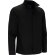 Chaqueta chef manga larga Tempura con elastano Negro
