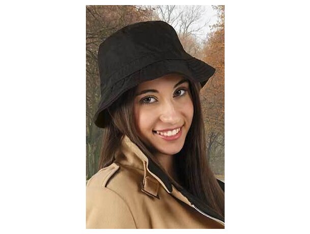 Gorro reversible de poliester acabado interior polar Valento personalizado