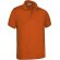 Polo manga corta diversos colores unisex poliéster 170 g/m2 Naranja fiesta
