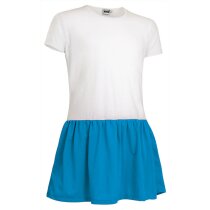 Vestido Sunny bicolor algodón niña verano fresco