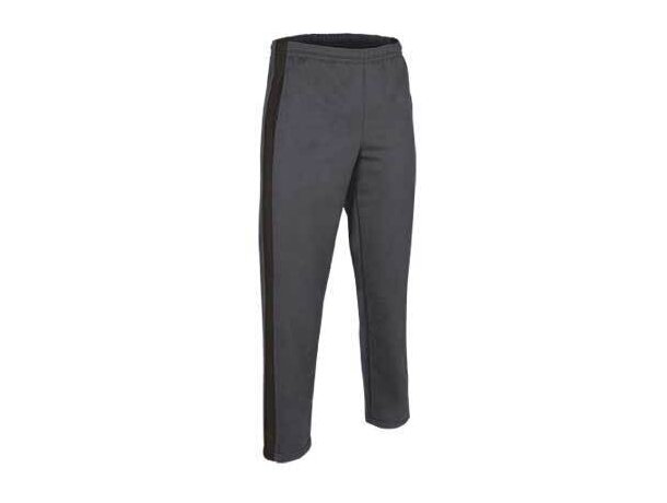 Pantalón de deporte combinado en poliester Valento gris