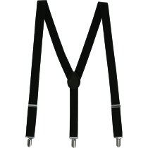 Tirantes Caruso adulto ajustables en negro
