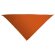 Pañuelo de forma triangular Valento personalizado naranja