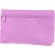 Neceser Sonia impermeable con doble tejido y cremallera Rosa pastel