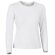 Camiseta manga larga de mujer 190 gr Valento blanca