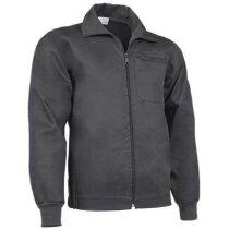 Chaqueta de cuello alto resistente para trabajar Valento gris personalizada