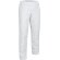 Pantalón laboral poliéster-algodón 200 g/m2 Blanco