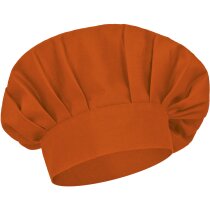 Gorro de algodón francés para restaurante Valento blanco personalizada