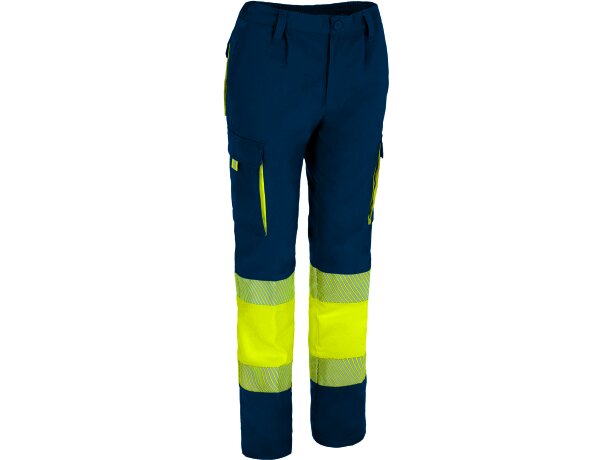 Pantalón alta visibilidad Aberdeen bicolor multibolsillos detalle 5