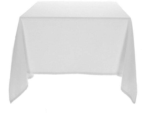 Mantel cuadrado Muffin de poliéster raso para restauración detalle 2