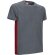 Camiseta manga corta personalizada algodón ring spun 160 g/m2 Thunder Gris vigore