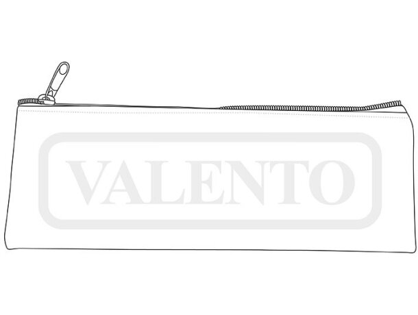 Estuche Nebulous de canvas impermeable con cremallera detalle 1